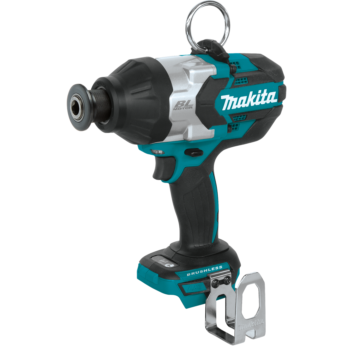 Makita 18V LXT® Lithium-Ion Brushless Cordless High Torque 7/16" Hex Utility Impact Wrench, Tool Only XWT09XVZ