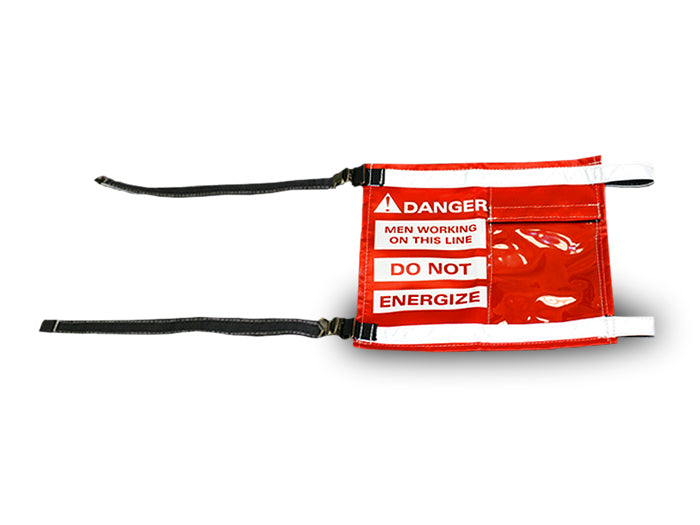 Hold Card Holder with 2 Retro-Reflective Straps 1179-RF-2