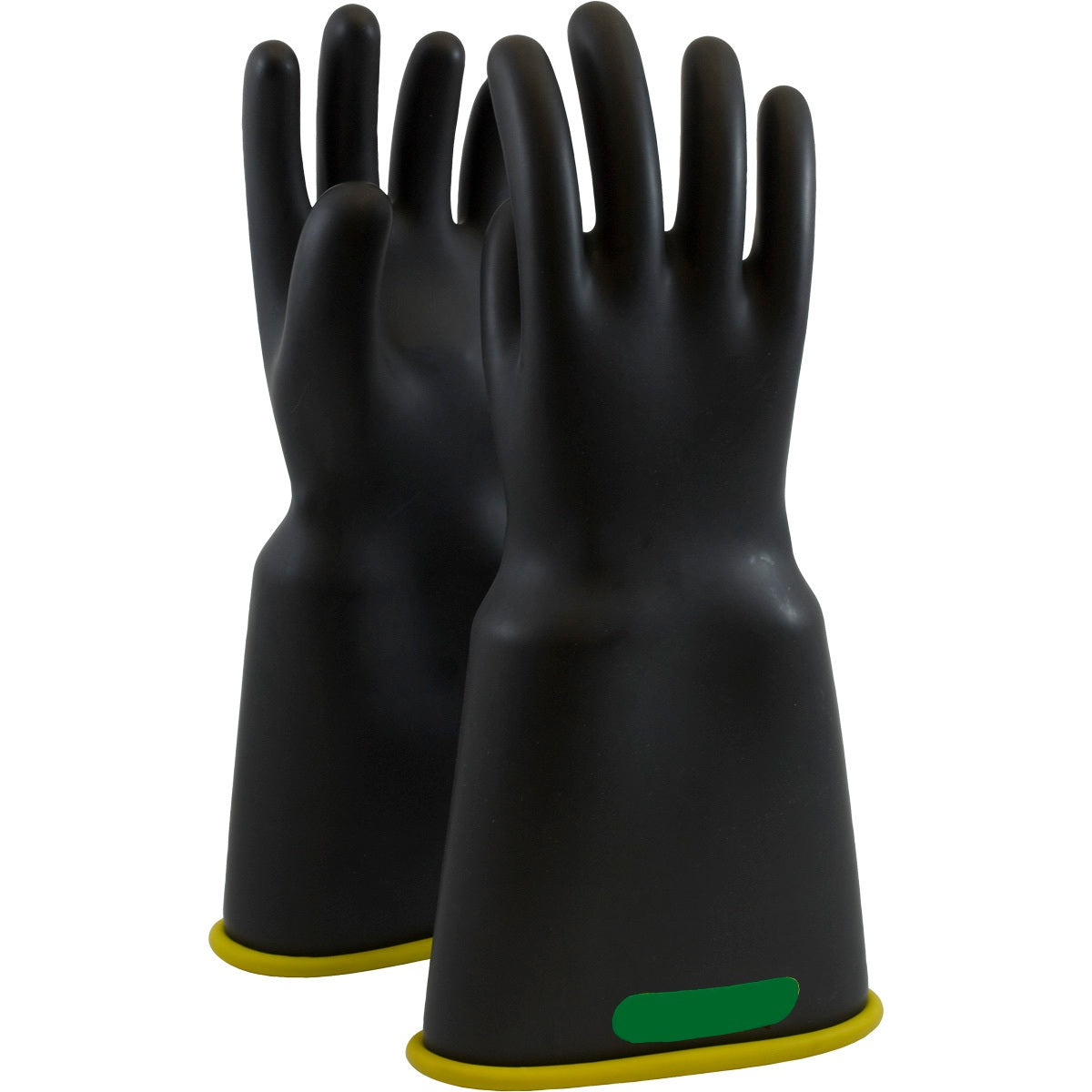 Salisbury Electriflex Class 3 Type I 18" Bell Cuff Yellow/Black Glove Size 10.5 NG318BCYB/10H