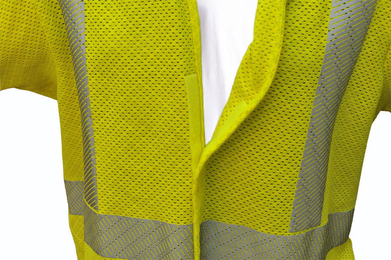 Estex Class 3 FR-Modacrylic Knit Vest, Medium 1613LFR3SY-M