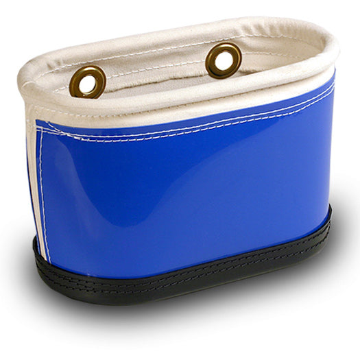 Heavy Canvas Oval Bucket, Hard Body Plastic Liner, 6 Inside Pockets 1800-HB