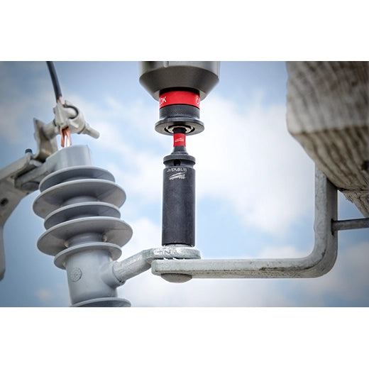 Milwaukee 9/16" & 3/4" SHOCKWAVE™ Lineman's 2-in-1 12 Point Socket 49-66-5121