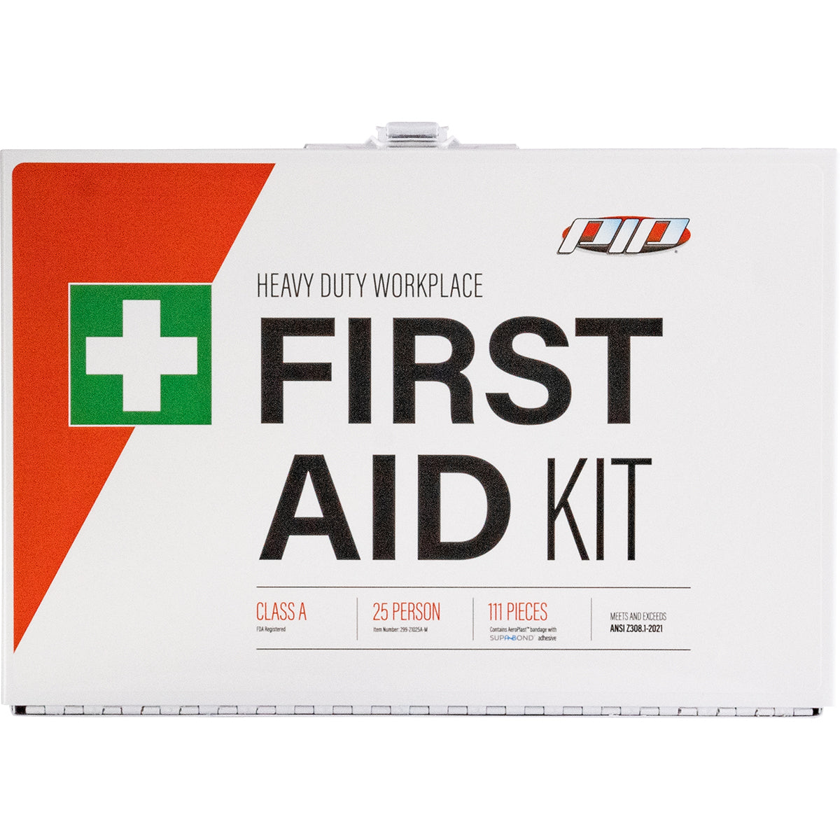 PIP ANSI Class A Waterproof First Aid Kit - 25 Person 299-21025A-M