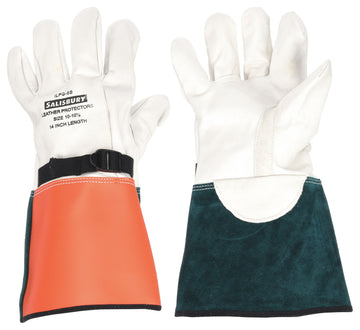 Salisbury Leather Protector Gloves Import Goatskin 14'' Length Size 11-11.5 ILPG5S/11