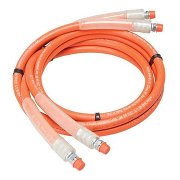 Greenlee Two 3/8" x 8' (10 mm x 2.4 m) I.D. Hoses 135245