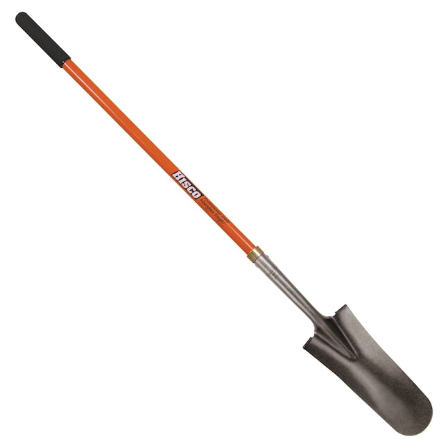 Hisco 14" Drain Spade/Sharp Shooter Shovel, 48" Handle HISS14L