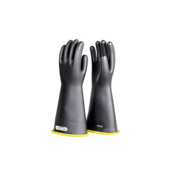 Chance Straight Cuff Gloves Class 1 14" Yel/Blk Size 8H PSC114YB8H