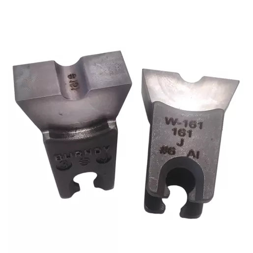 Burndy W161 Stainless Steel W Die, Index 161 464300