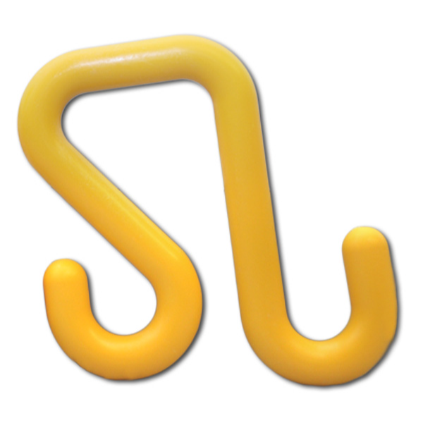 Yellow Polymer Bucket Hook 1830