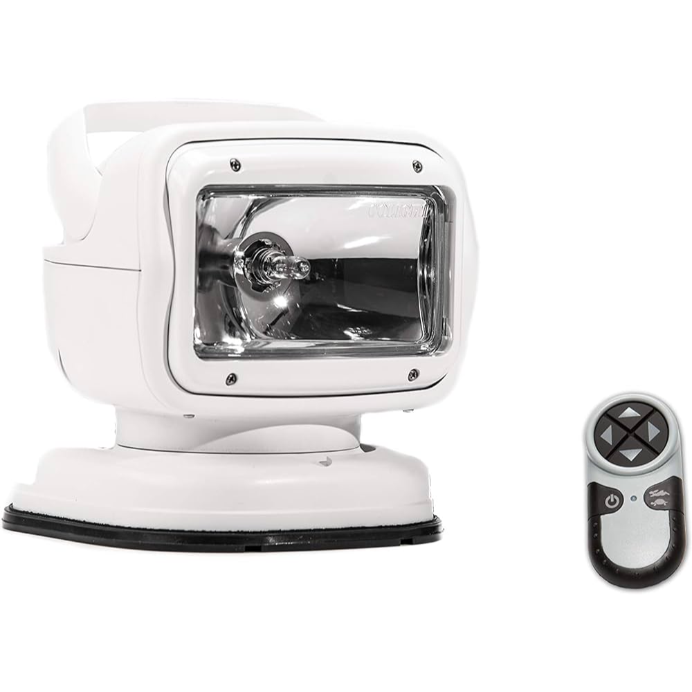 Golight Halogen Remote Control White Search Light with Magnetic Base 7901GT