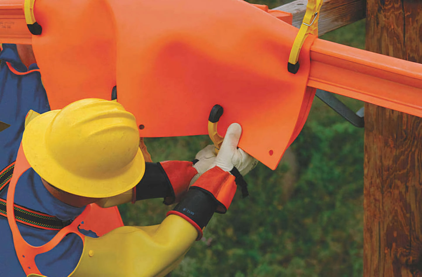 Salisbury Blanket Class 4 Type II 36"x36" Orange Solid 900E