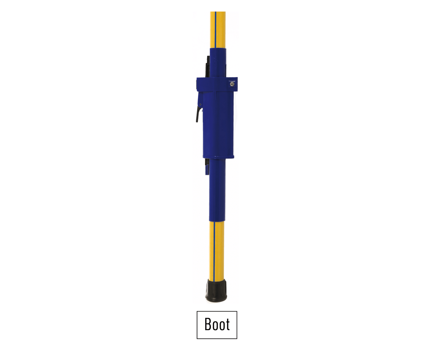 Utility Solutions BLUE STRIPE® Telescopic Shotgun Stick with Rubber End Cap 5'2", 6'8", 8'3" USSG-T-008-EC