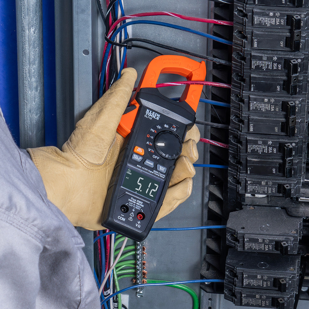 Klein 600A AC/DC Auto-Ranging Digital Pro Clamp Meter CL710
