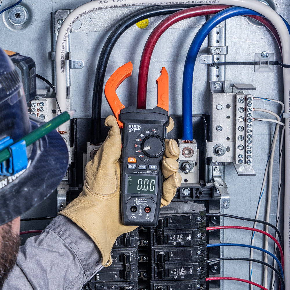 Klein 600A AC/DC Auto-Ranging Digital Pro Clamp Meter CL710