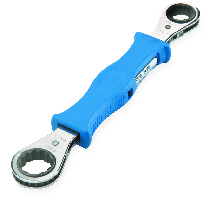 Speed Systems Ratcheting Box Wrench 11/16in x 15/16in Insulated Dogbone RBW-11161516
