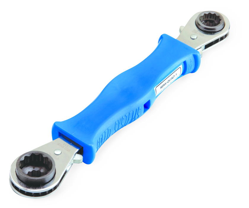 Speed Systems Quad Ratcheting Box Wrench 1/2in, 9/16in, 5/8in, 3/4in Insulated RBW-QUAD1