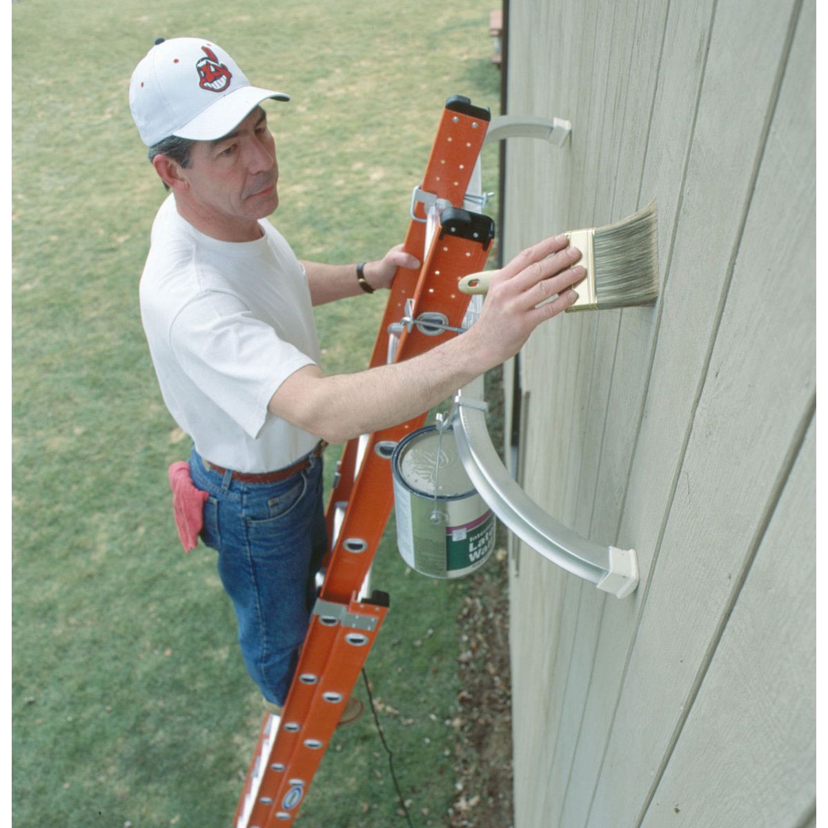 16ft Type IA Fiberglass D-Rung Extension Ladder D6216-2