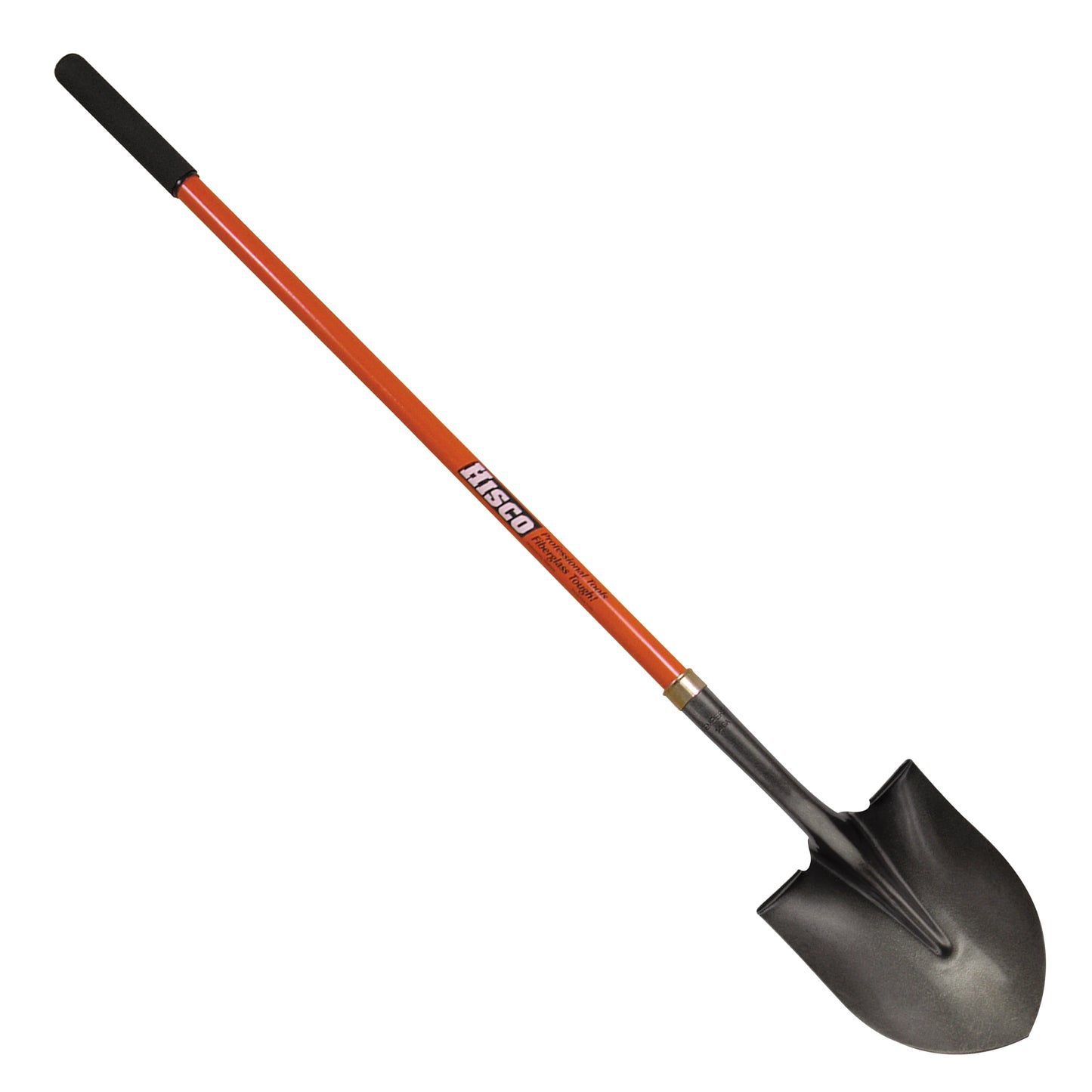 Hisco Round Point Shovel with 47" Fiberglass Handle HIRP14L