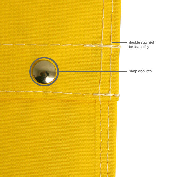 Hotstick Bag, Vinyl, Snap Closure 7.5"Wx60"L 1431-60