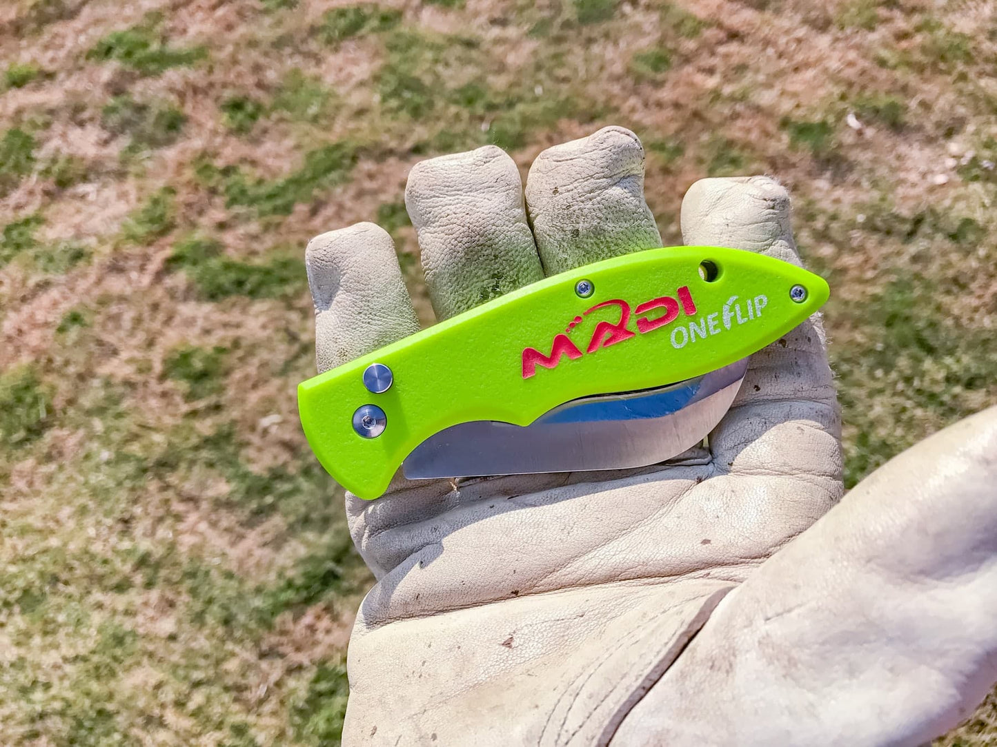 MADI OneFlip™ Safety Blade Lineman Knife PTOLK-2S