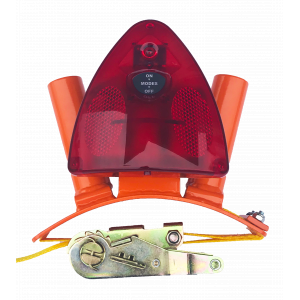 Pole Bug™ LED Strobe Light & 2-Flag Holder 7015-R