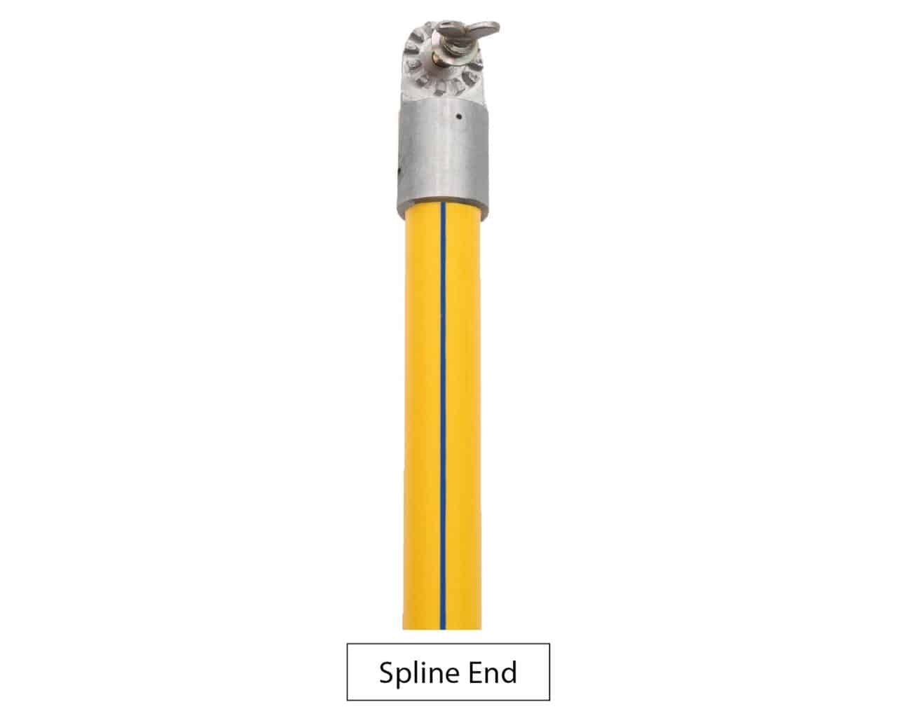 8' BLUE STRIPE® External Rod Shotgun Stick w/ Spline End USSG-008-ERSE