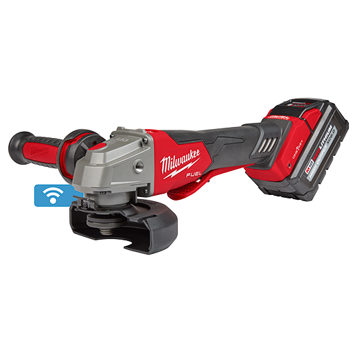 Milwaukee M18 FUEL™ 4-1/2" / 5" Braking Grinder w/ ONE-KEY™ Paddle Switch, No Lock 2882-22