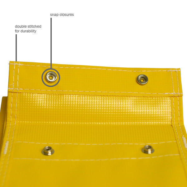 Hotstick Bag, Vinyl, Snap Closure 7.5"Wx60"L 1431-60