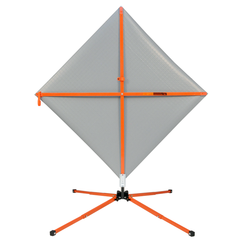 Springless Sign Stand w/ Auto Latch SZ-412