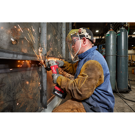Milwaukee M18 FUEL™ 4-1/2" / 5" Braking Grinder w/ ONE-KEY™ Paddle Switch, No Lock 2882-22