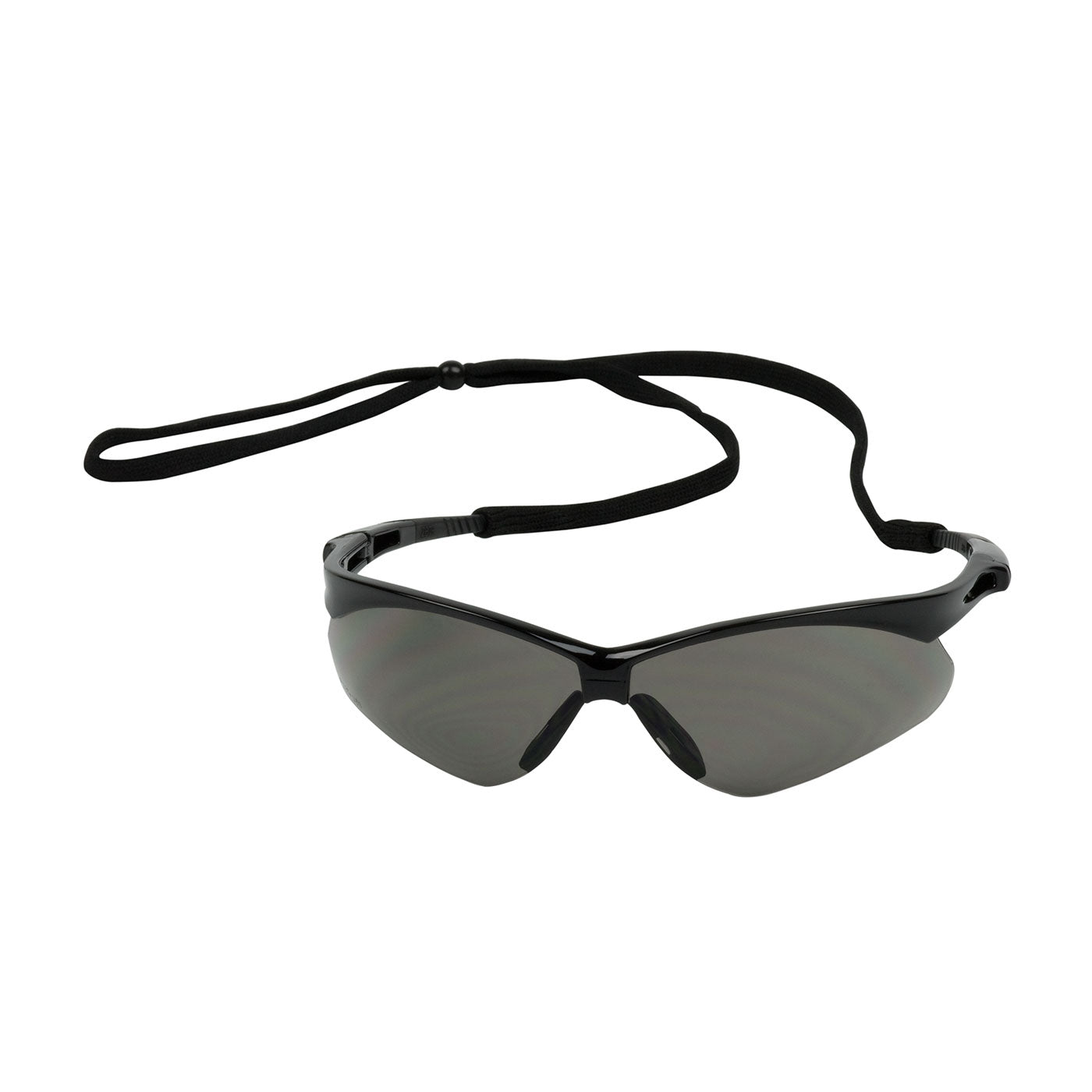 PIP Anser™ Semi-Rimless Safety Glasses with Black Frame, Gray Lens and Anti-Scratch Coating 250-AN-10112