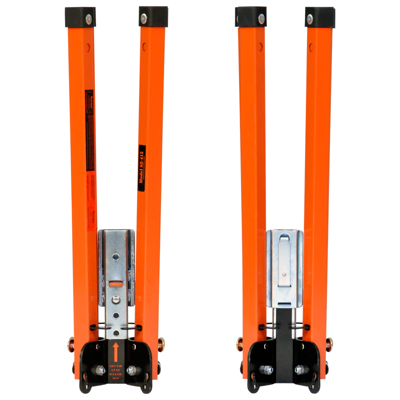 Springless Sign Stand w/ Auto Latch SZ-412