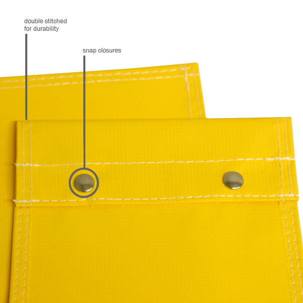 Hotstick Bag, Vinyl, Snap Closure 7.5"Wx60"L 1431-60