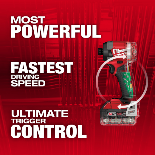 Milwaukee M18 FUEL™ 1/4" Hex Impact Driver Kit 2953-22