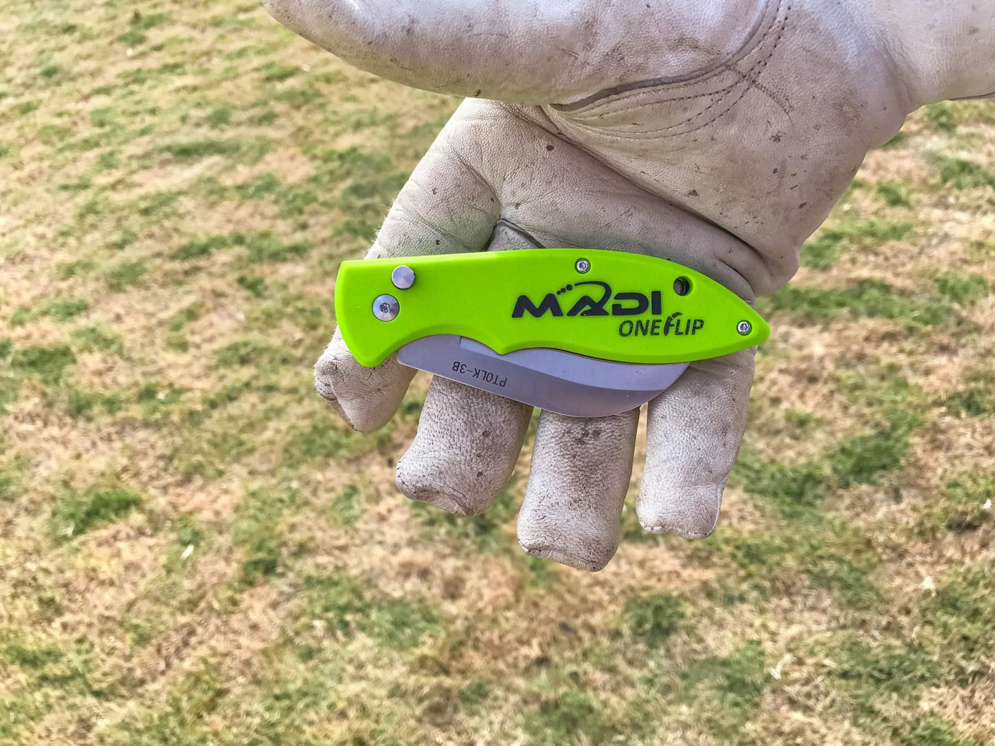 MADI OneFlip™ Blunted Tip Lineman Knife PTOLK-3B