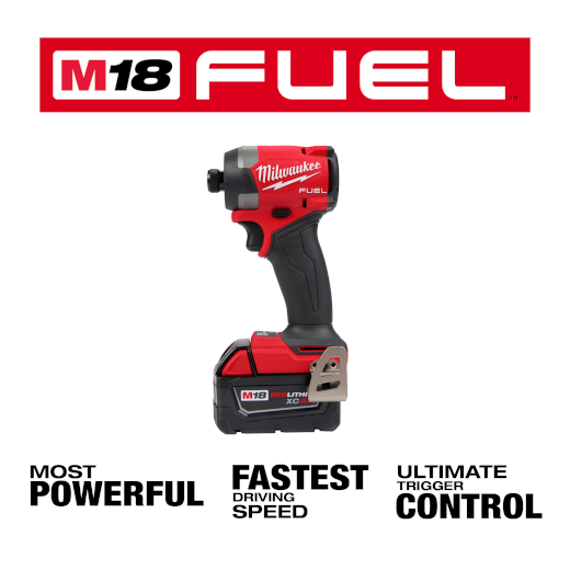 Milwaukee M18 FUEL™ 1/4" Hex Impact Driver Kit 2953-22