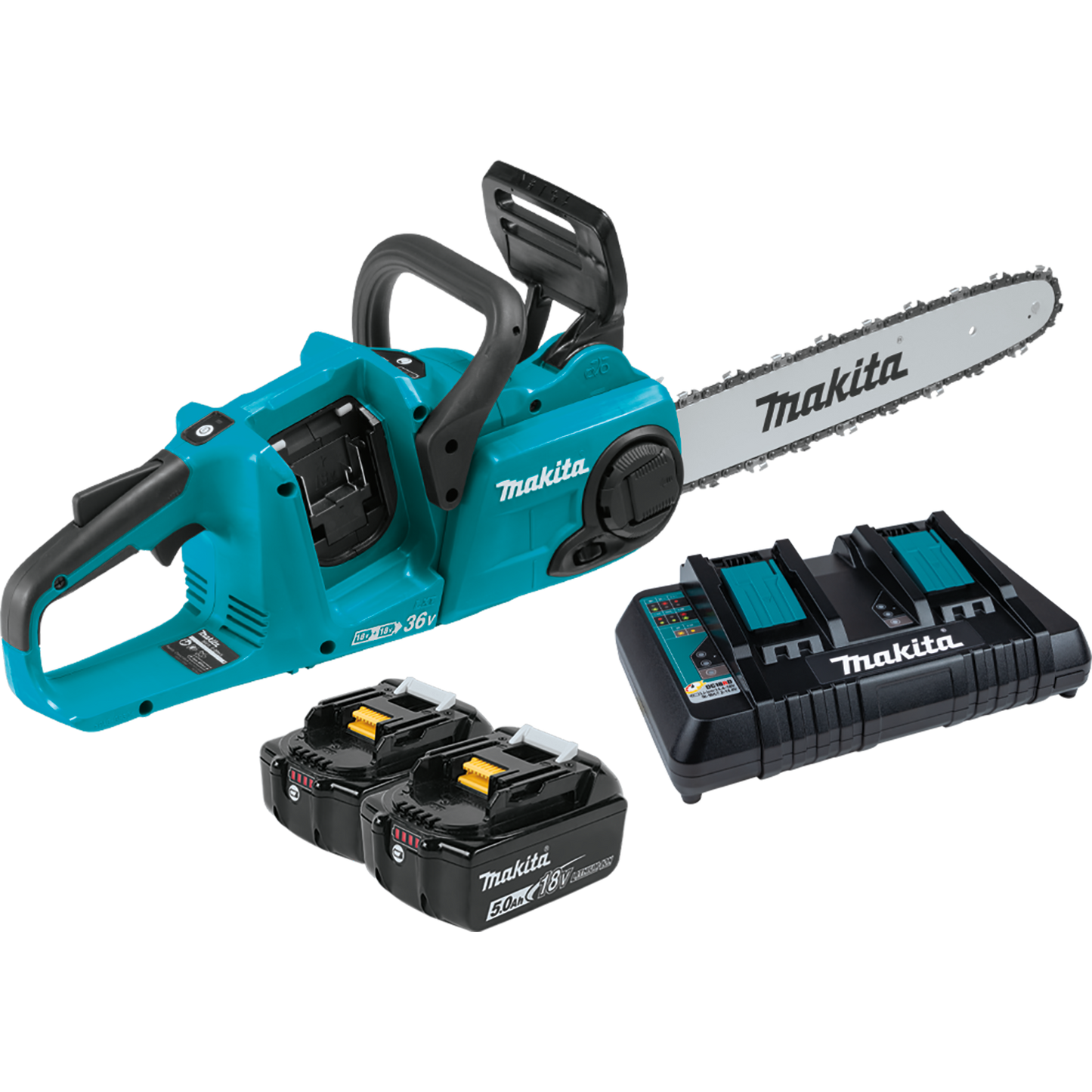 Makita 18V LXT® Lithium-Ion Brushless Cordless 14" Chain Saw Kit XCU03PT
