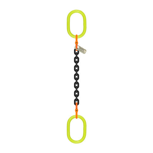 Chain Sling w/ Oblong Rings on Each End 3/8"x6' SOO