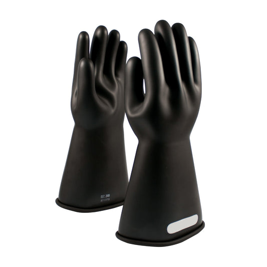 Class 1 Type I 14" Straight Black Glove Size 9 E114B/9