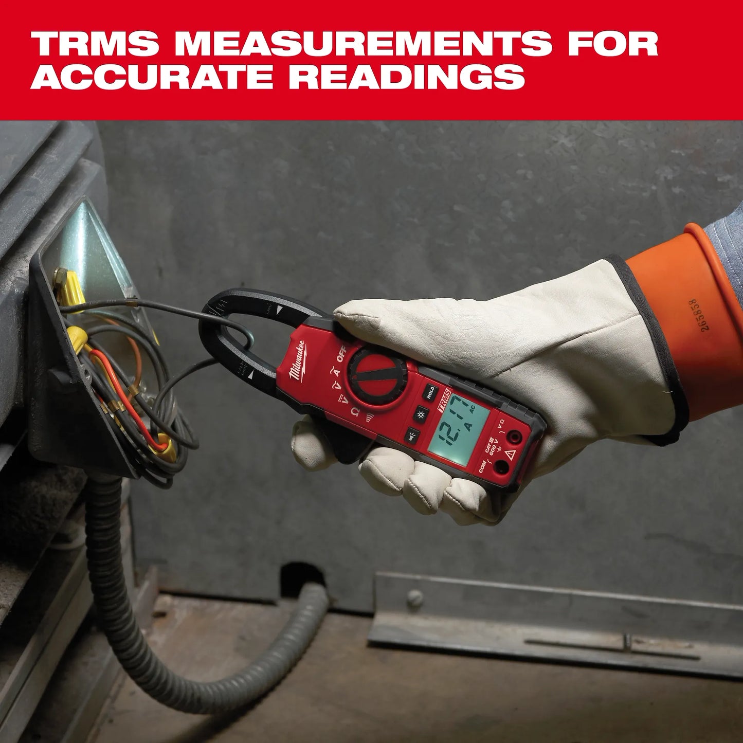 Milwaukee 400 Amp Clamp Meter True RMS CAT III 600V Digital Electrical Tester 2235-20