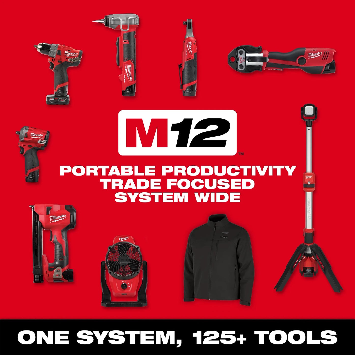 Milwaukee M18 and M12 Multi Voltage Battery Charger Dual Platform Sequential Charger 48-59-1812