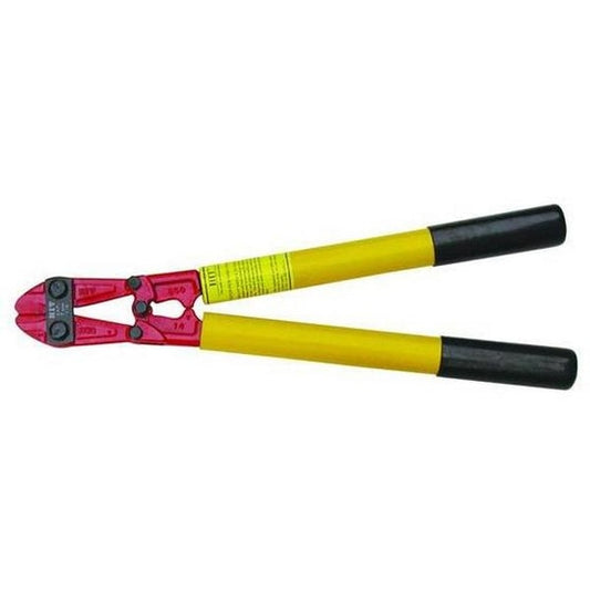 HIT High Tensile Bolt Cutter (Red Blade) with Insulated Fiberglass Handles 18" 22-BC18F