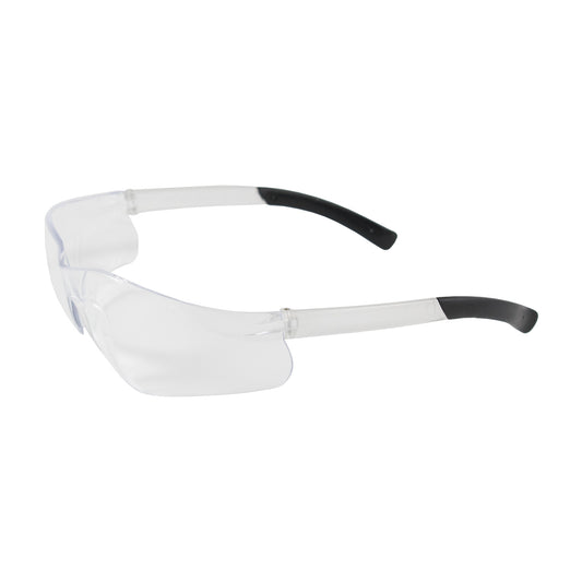 Zenon Z13™ Rimless Safety Glasses with Clear Temple, Clear Lens and Anti-Scratch / Anti-Fog Coating 250-06-0020