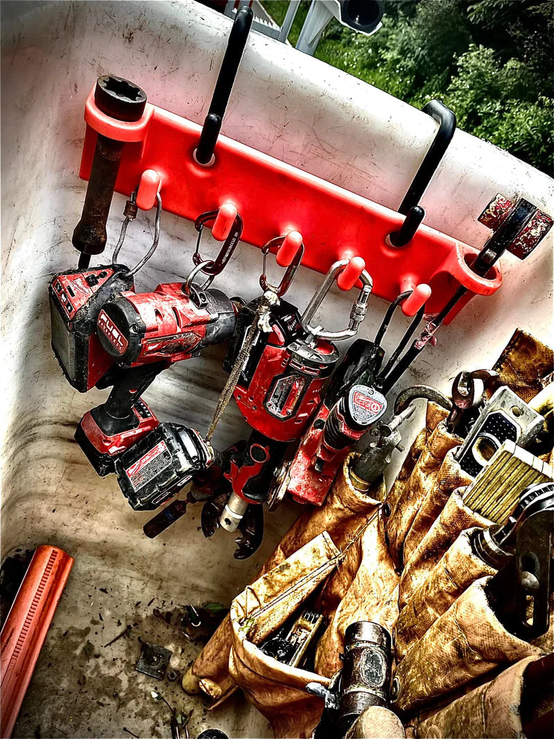 Line Work Bucket Big Rack Tool Organizer Bucket Mount 1003