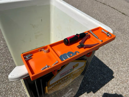 Line Work Bucket Products Flat Rack Tray with Magnet Low Profile Bucket Hardware Organizer 1028