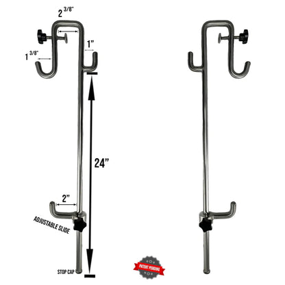 Line Work Bucket Products Efficiency Hooks Heavy Duty Tool Hooks Pair 1009