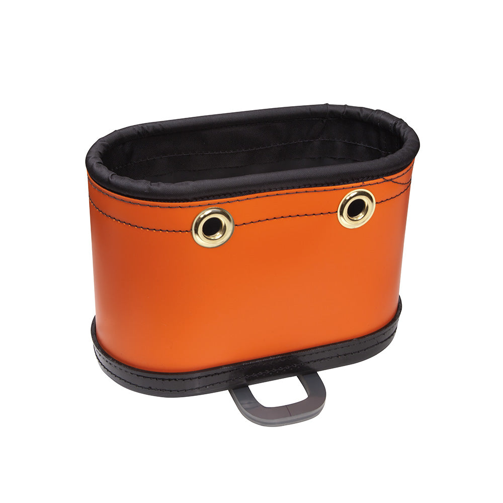Klein Hard-Body Bucket Bag, 14 Pocket Oval Bucket with Kickstand 5144BHB