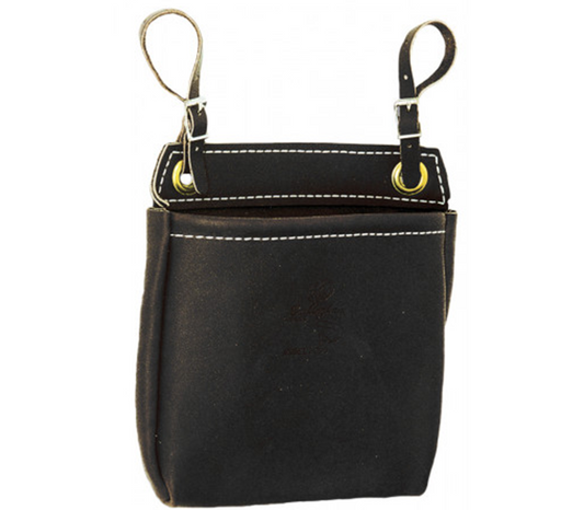 Leather Nut Bag, Black 5299-BL