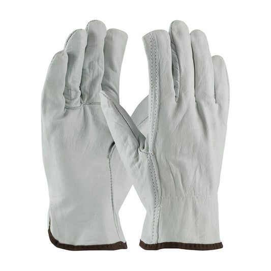 PIP® Industry Grade Top Grain Cowhide Leather Drivers Glove - Straight Thumb, Size M 68-106/M