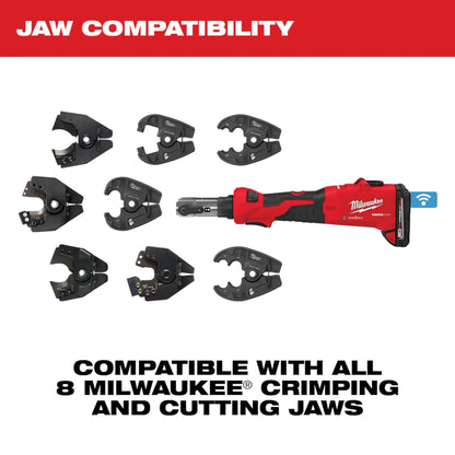 Milwaukee M18 FORCE LOGIC 6 Ton Linear Utility Crimper with BG-D3 Jaw ONE KEY 2978-20BG